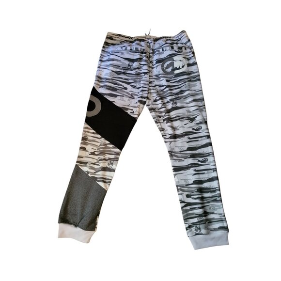 Ecko Unltd Men’s Fleece Jogger Pants White Camo - NWT 2XL - Picture 4 of 8